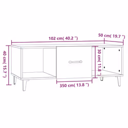 VidaXL 812699 Table à café, latérale et de salon - Vue supplémentaire 7