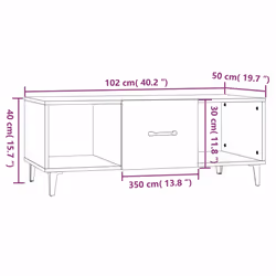 VidaXL 812703 Table à café, latérale et de salon - Vue supplémentaire 8