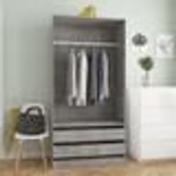 vidaXL Armoire à chaussure Blanc brillant 30x35x105 cm Bois ingénierie