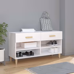 Gardez vos chaussures à l'abri de la poussière et de l'encombrement pour créer un environnement bien rangé avec cette élégant ...