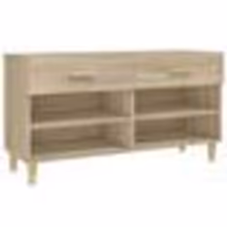 vidaXL Armoire à chaussures Chêne sonoma 102x35x55cm Bois d'ingénierie - TU