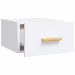 VidaXL 812834 Table de nuit et table de chevet Blanc - Vue supplémentaire 6