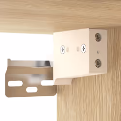 VidaXL 812840 Table de nuit et table de chevet Chêne - Vue supplémentaire 8
