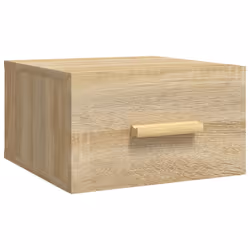 VidaXL 812841 Table de nuit et table de chevet Chêne - Vue supplémentaire 6