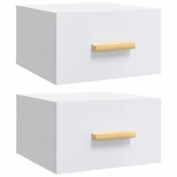 VidaXL 812847, Blanc, Bois, 60 kg, 350 mm, 350 mm, 200 mm