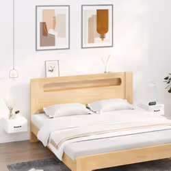 VidaXL 812853 Table de nuit et table de chevet Blanc
