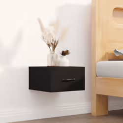 VidaXL 812855 Table de nuit et table de chevet Noir