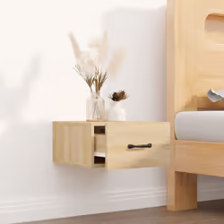 VidaXL 812858 Table de nuit et table de chevet Chêne - Vue supplémentaire 3
