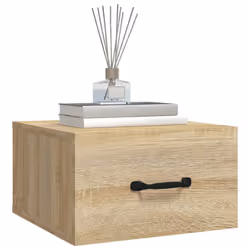 VidaXL 812858 Table de nuit et table de chevet Chêne - Vue supplémentaire 4