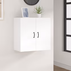 vidaXL Armoire murale Blanc 60x31x60 cm Bois d'ingénierie