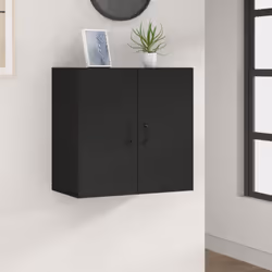 Cette armoire murale pratique peut être facilement fixée au mur, ce qui en fait une extension décorative et pratique de votre ...
