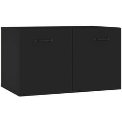 Vidaxl - Armoire murale Noir 60x36,5x35 cm Bois d'ingénierie