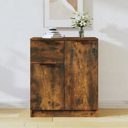 vidaXL Buffet Chêne fumé 60x30x70 cm Bois d'ingénierie