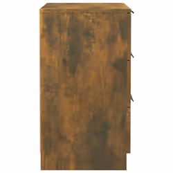 VidaXL 817051 Table de nuit et table de chevet Chêne - Vue supplémentaire 7