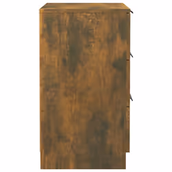 VidaXL 817052 Table de nuit et table de chevet Chêne - Vue supplémentaire 7