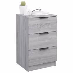 VidaXL 817053 Table de nuit et table de chevet Chêne - Vue supplémentaire 4