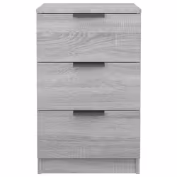 VidaXL 817054 Table de nuit et table de chevet Chêne - Vue supplémentaire 6