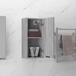 VidaXL 817061 miroir de salle de bain et armoire de rangement pour évier - Vue supplémentaire 4