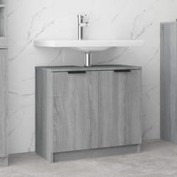 Vidaxl - Armoire de bain Sonoma gris 64,5x33,5x59 cm Bois d'ingénierie