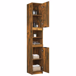 VidaXL 817069 miroir de salle de bain et armoire de rangement pour évier - Vue supplémentaire 6