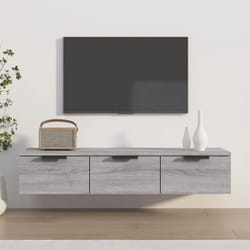 Vidaxl - Armoire murale Sonoma gris 102x30x20 cm Bois d'ingénierie