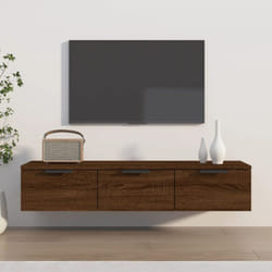 Vidaxl - Armoire murale Chêne marron 102x30x20 cm Bois d'ingénierie