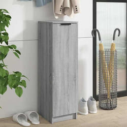 vidaXL Meuble à chaussures Sonoma gris 30x35x100 cm Bois d'ingénierie - TU
