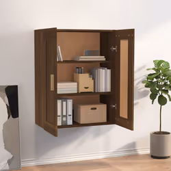 VidaXL 817395 étagères Bois Marron, Bois