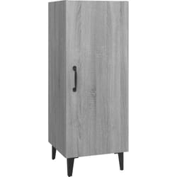 Vidaxl - Buffet Sonoma gris 34,5x34x90 cm Bois d'ingénierie