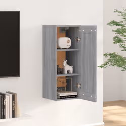 VidaXL 817451 étagères Bois Gris