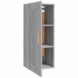 VidaXL 817451 étagères Bois Gris - Vue supplémentaire 7