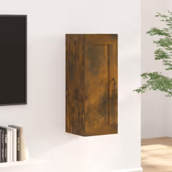 Cette armoire suspendue est destinée à optimiser l'espace mural et à décorer votre maison ! Matériau robuste : le bois d'ingé ...