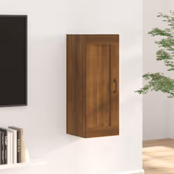 Cette armoire suspendue est destinée à optimiser l'espace mural et à décorer votre maison ! Matériau robuste : le bois d'ingé ...