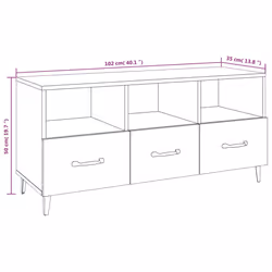 VidaXL 817499 Support TV et centre de divertissement - Vue supplémentaire 8