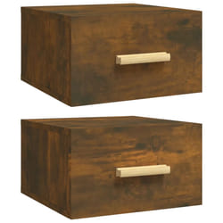 VidaXL 817574 Table de nuit et table de chevet Chêne