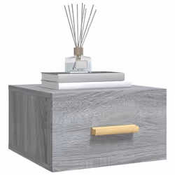 VidaXL 817576 Table de nuit et table de chevet Chêne - Vue supplémentaire 4