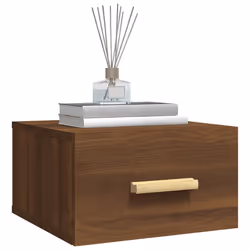 VidaXL 817577 Table de nuit et table de chevet Chêne - Vue supplémentaire 4