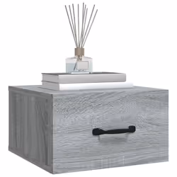 VidaXL 817581 Table de nuit et table de chevet Chêne - Vue supplémentaire 4