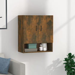 Vidaxl - Armoire murale Chêne fumé 60x31x70 cm Bois d'ingénierie