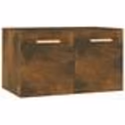 vidaXL Armoire murale Chêne fumé 60x36,5x35 cm Bois d'ingénierie - TU