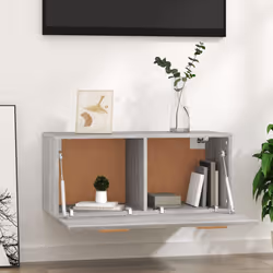 VidaXL 817604 étagères Bois Gris