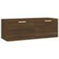 vidaXL Armoire murale Chêne marron 100x36,5x35 cm Bois d'ingénierie - TU