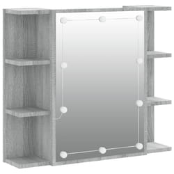 VidaXL 820452 miroir de salle de bain et armoire de rangement pour évier