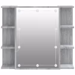 VidaXL 820452 miroir de salle de bain et armoire de rangement pour évier - Vue supplémentaire 7