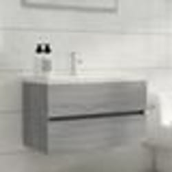 VidaXL 820455 miroir de salle de bain et armoire de rangement pour évier