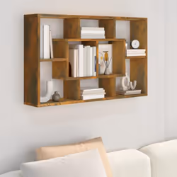 Cette étagère murale chic est magnifique et élégante. C'est une excellente option de stockage et de décoration. Matériau haut ...