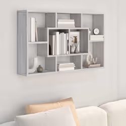 Cette étagère murale chic est magnifique et élégante. C'est une excellente option de stockage et de décoration. Matériau haut ...