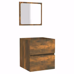 Cette élégante armoire de salle de bain avec miroir, avec un espace de rangement spacieux, est un excellent supplément à votr ...