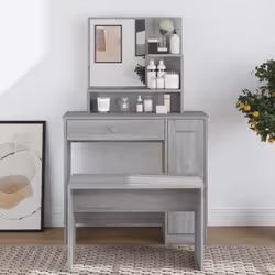 VidaXL 820494 coiffeuse et ensemble de coiffeuses pour chambre à coucher