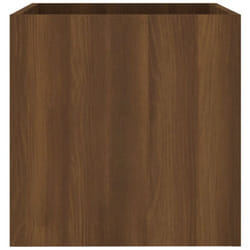 Vidaxl - Jardinière Chêne marron 40x40x40 cm Bois d'ingénierie